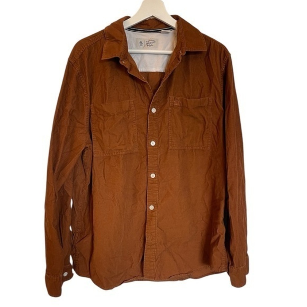 Penguin Corduroy Button Down Shirt
